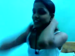 Black skin that is thin Webcam footage of an Indian college slut wife in the nude